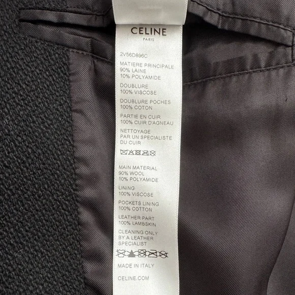 Celine Wool Teddy Jacket - Picture 9 of 12